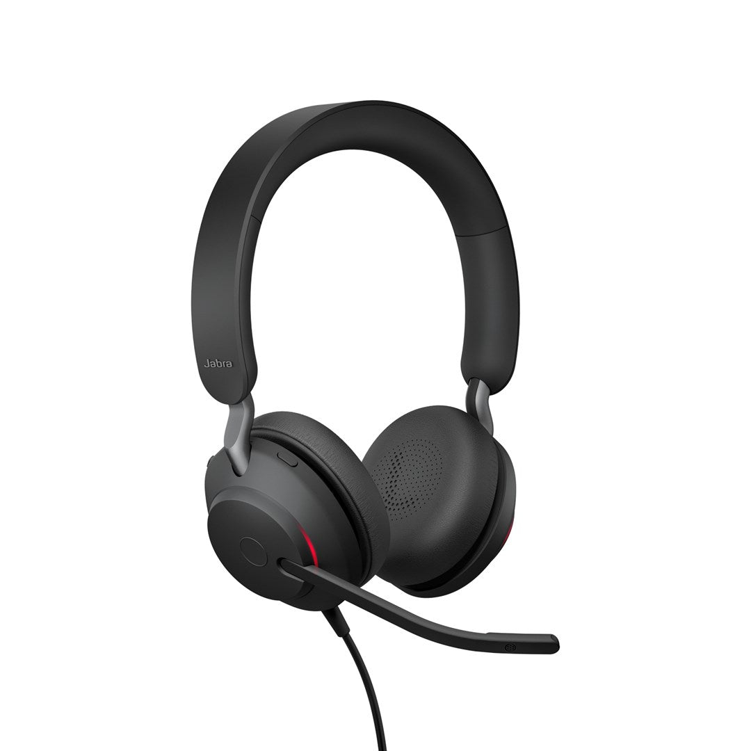 GN Jabra Evolve2 40 SE UC Stereo Headset - On-Ear - Wired - USB-A - Noise Isolating - Optimized for UC (24189-989-999)