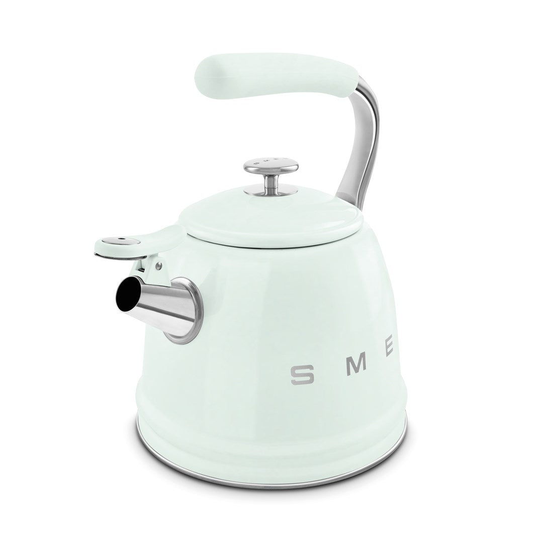 SMEG Non-Electric Kettle 2.3 L Stainless Steel Pastel Green WKF01PG