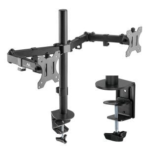 Maclean MC-884 Monitor Mount 81.3 cm (32") Black Desk