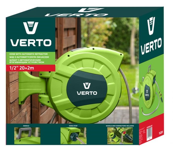 VERTO Garden Hose 20 m - Model 15G891