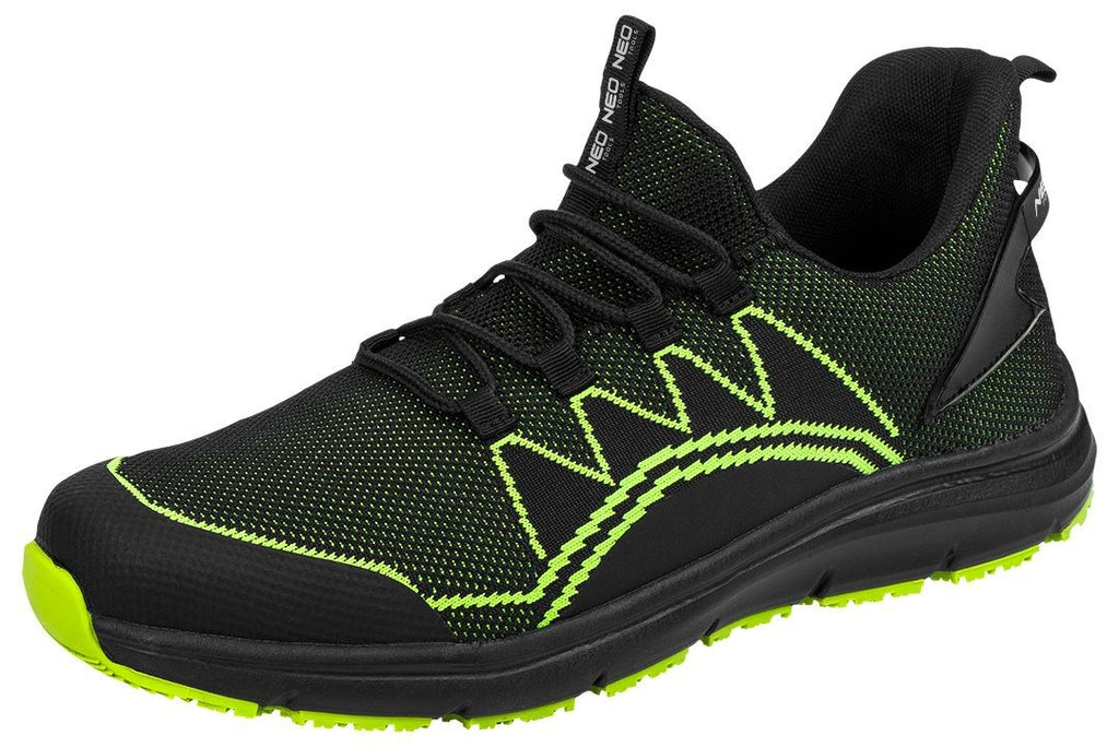 NEO TOOLS Safety Shoes ISO 20345 SB Steel Toecap Size 43 82-161-43