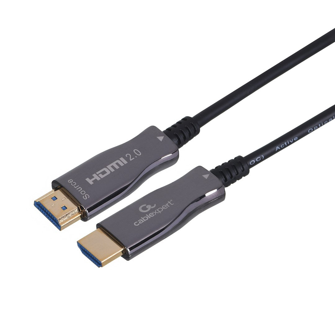 Gembird CCBP-HDMI-AOC-20 M-02 Active Optical HDMI Cable 20 m, HDMI 2.0, 4K UHD, Ethernet