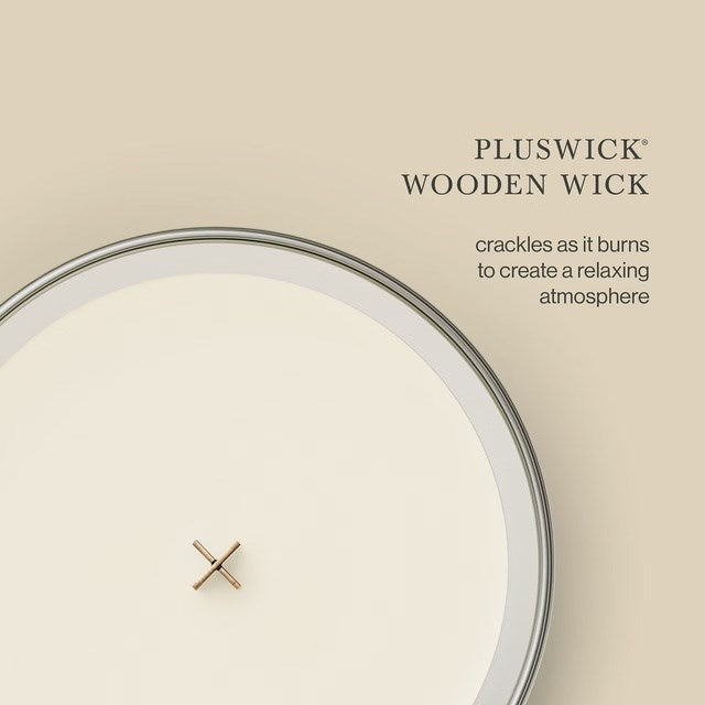 WoodWick Large White Teak Scented Candle 609.5 g | Model: 2674190E