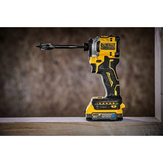 DeWALT DCF850E2T-QW Cordless Impact Driver, 18V, 205Nm, 2x1.7Ah