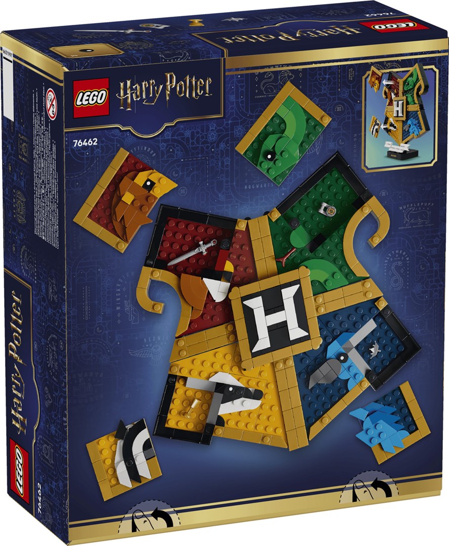 LEGO Hogwarts House Crest Building Set, 545 Pieces, Ages 12+, Model 76462