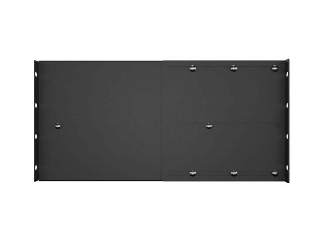 Lanberg 19  Rack Cabinet Drawer 4U 360 mm Black (4U/483 × 360 mm  Load Capacity up to 90 kg  4-Point Mounting)