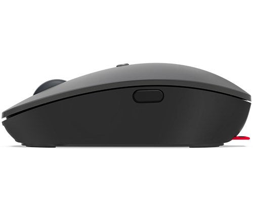 Lenovo Go Mouse Ergonomic Wireless Optical Blue 5 Buttons USB-C Receiver Storm Gray for ThinkPad X1 Yoga Gen 8 (4Y51C21216) 21HQ