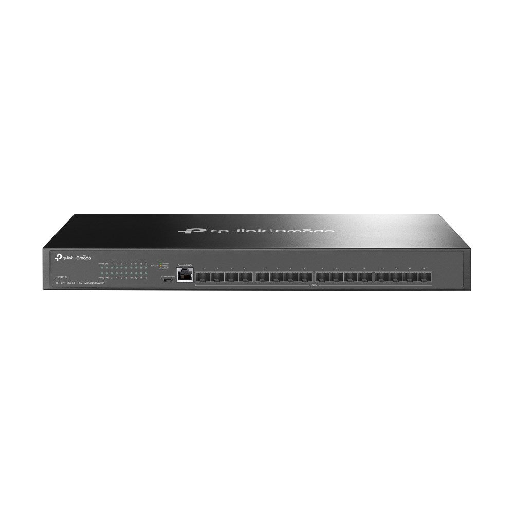 TP-Link Omada SX3016F Managed Network Switch L2+/L3 - Black