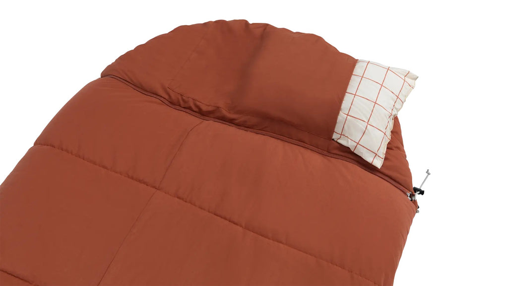 Outwell 230501 sleeping bag Adult Semi-rectangular sleeping bag Polyester Red