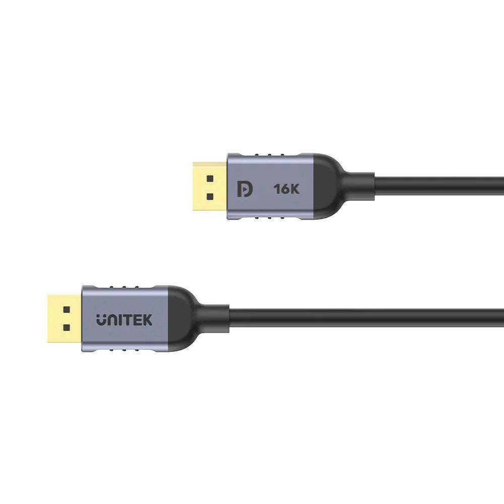 UNITEK DisplayPort 2.1 Cable 2 m Male to Male Black C1626GY01