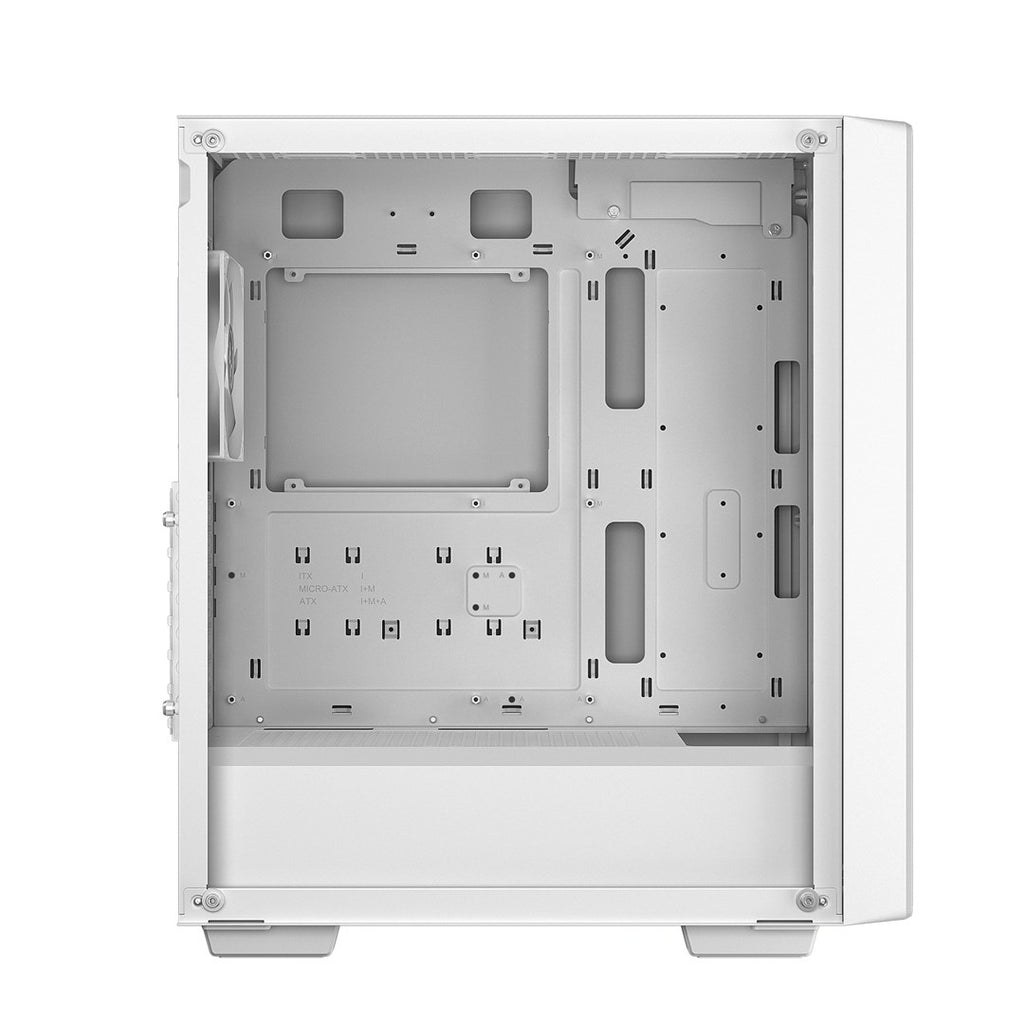 DeepCool CC560 MESH V2 WH Midi Tower Case with Tempered Glass and 4 ARGB Fans