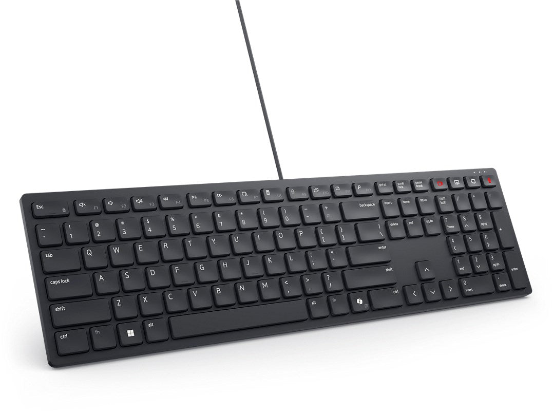 DELL KB525C Office USB Keyboard QWERTY US International Black