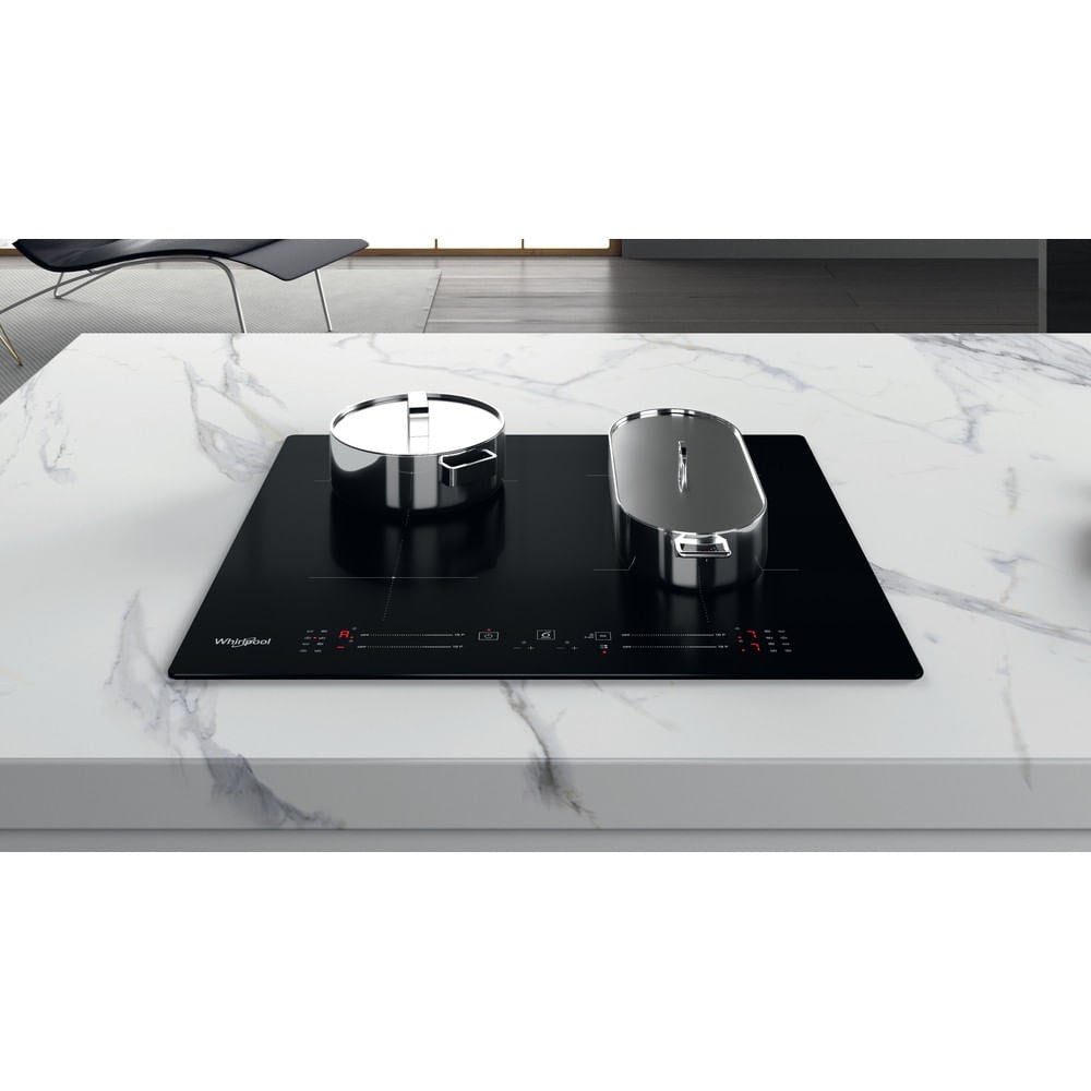 Whirlpool WB S2560 NE Black Built-in Induction Hob 4 Zones