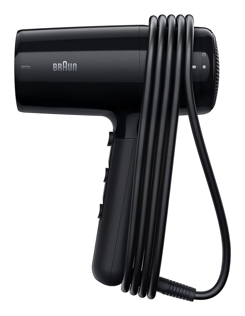 Braun HD 2.2 Hair Dryer, Black, 1.95 m Cable, 2200 W (BRHD225E)