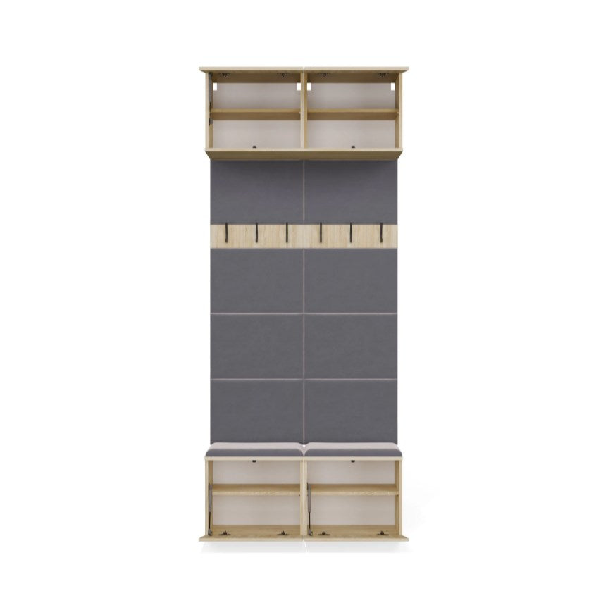 HAGA II 2W Wardrobe – Sonoma Oak