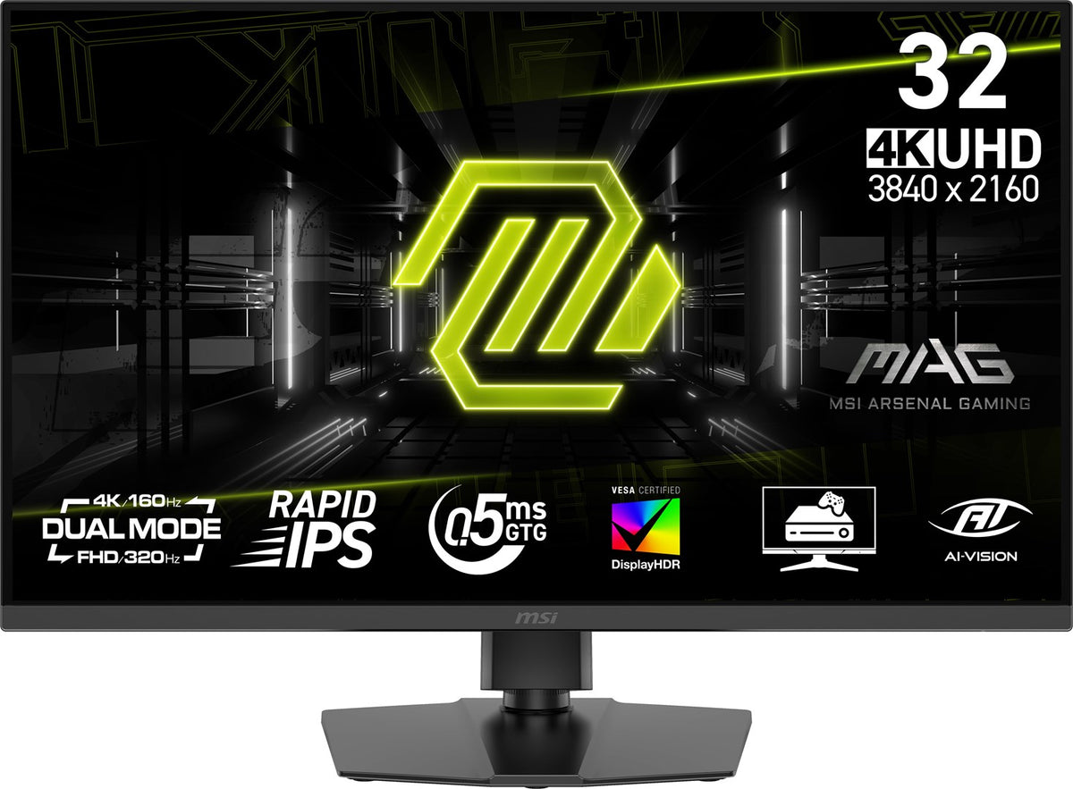 MSI MAG 322URDF E16 Computer Monitor 31.5" 4K Ultra HD Black 60 Hz