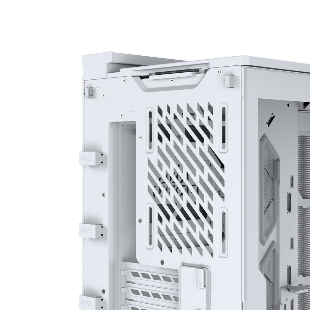 ASUS ROG CRONOX GR801 CURVE TG ARGB White Midi Tower