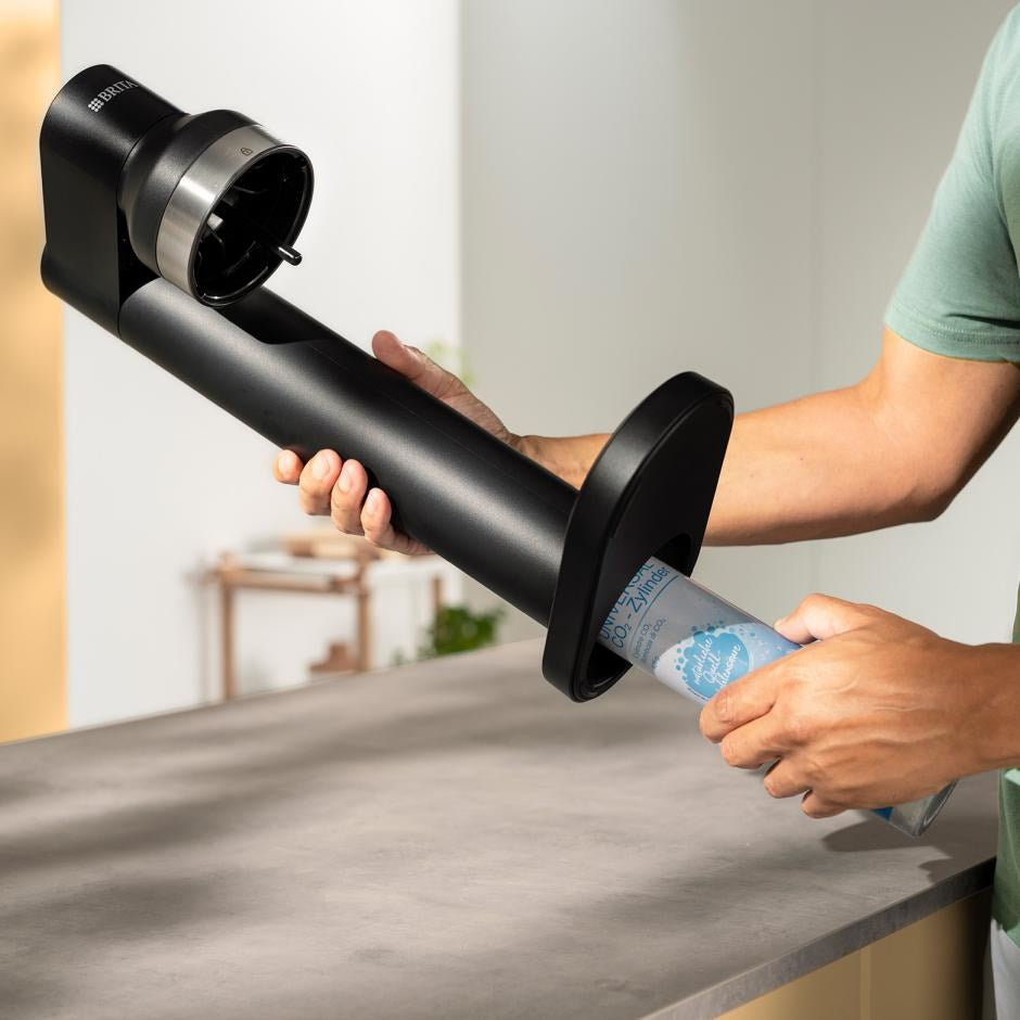 Brita sodaTRIO Soda Maker Black