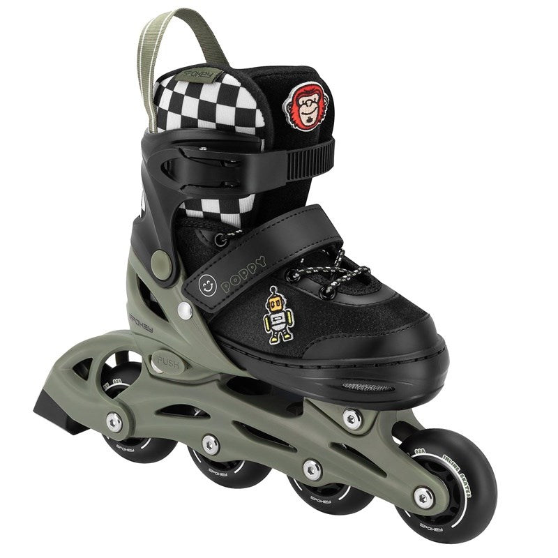 SPOKEY Inline Skates 946357, Kids Size 27-30,2038 g Weight, 300 mm Width, 225 mm Height