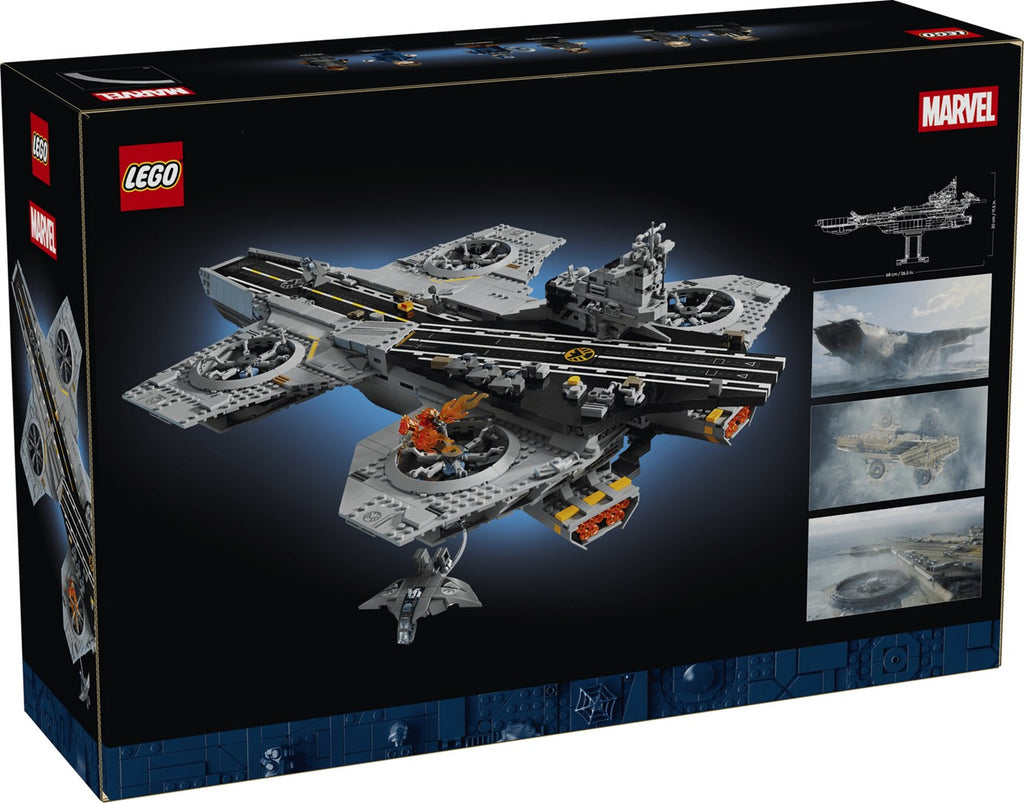 LEGO Marvel Building Blocks Set 76354 - S.H.I.E.L.D. Helicarrier - 3057 Pieces, 18+ Age