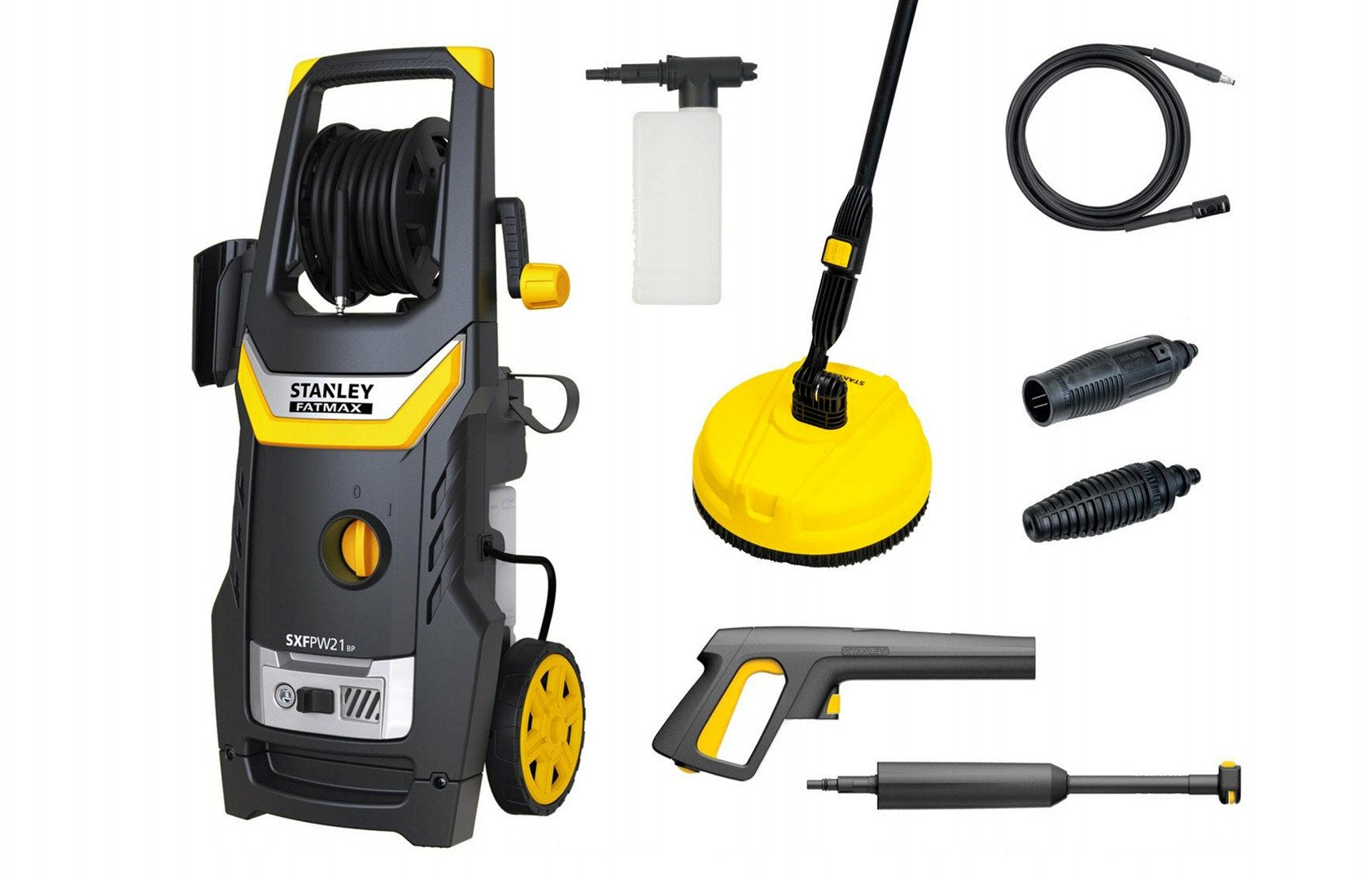 Stanley FatMax Pressure Washer 2100W 160BAR 480 l/h