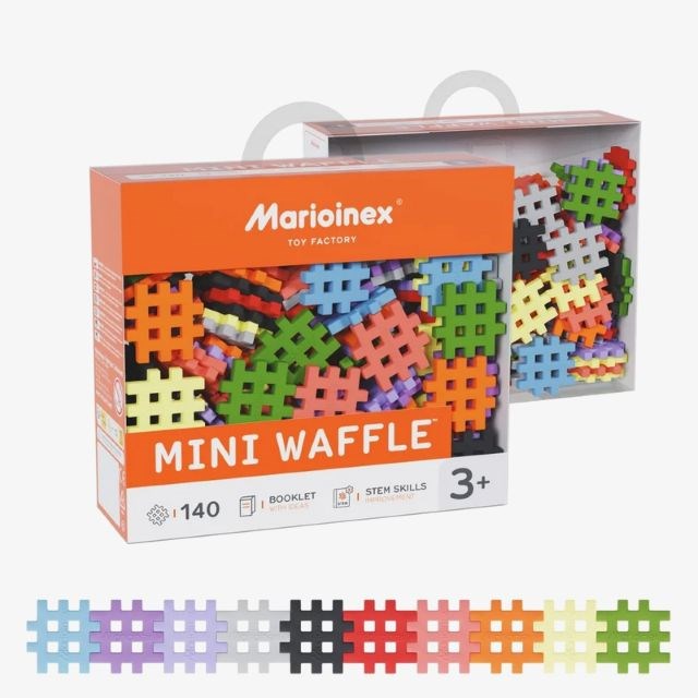 Marioinex Mini Waffle Building Blocks Set 1 140 Pieces 909058