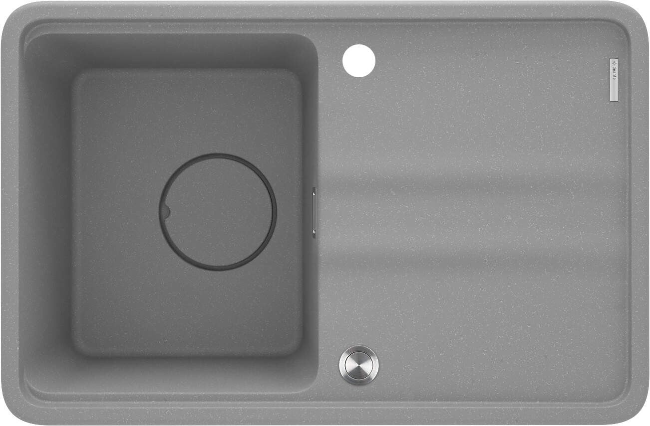1-bowl granite sink with drainer