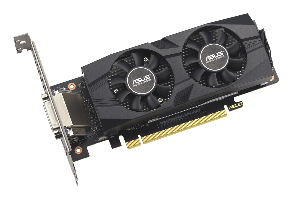 ASUS GeForce RTX 3050 LP BRK 6GB OC Edition Graphics Card PCIe 4.0 GDDR6 90YV0KQ0-M0NA00