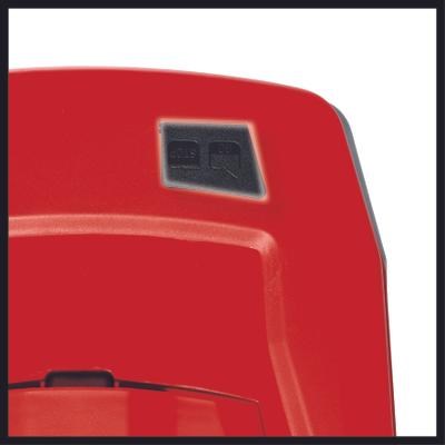 Einhell RASARRO 36/42 (2x5 2Ah) Push lawn mower Battery Black  Red