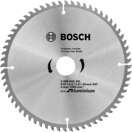 BOSCH Circular Saw Blade 2608644391 210 mm 2000 g 64 Teeth