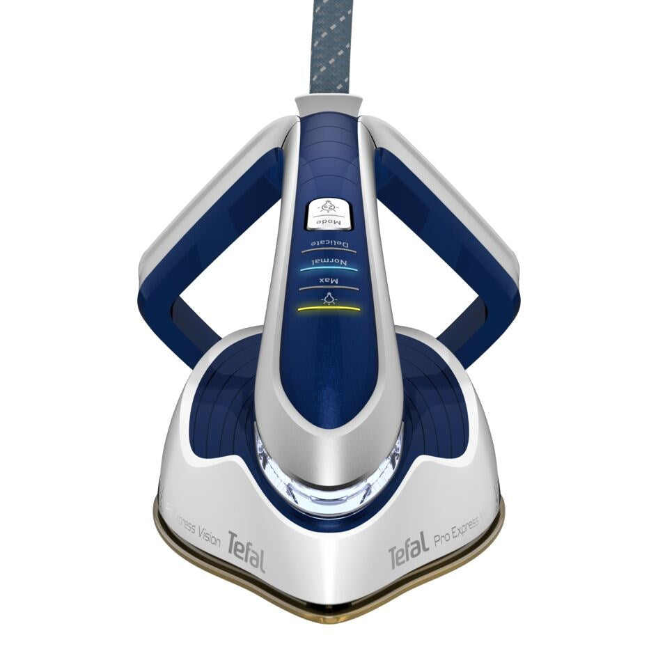 Tefal Pro Express Vision GV9812 Steam Ironing Station 3000 W Blue White