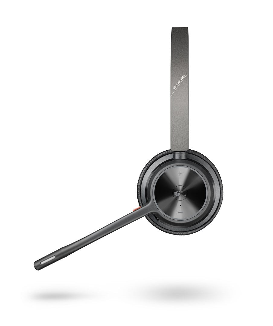 Hewlett-Packard Poly Voyager 4320 USB-A Headset - Microsoft Teams Certified, 91 m Range, Active Noise Cancelling