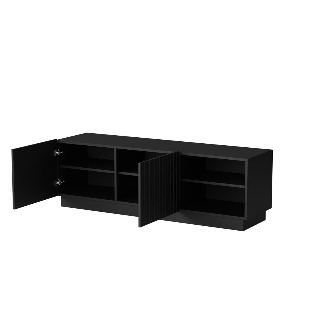 Cama LIVERTI TV Cabinet Black 150x42x48