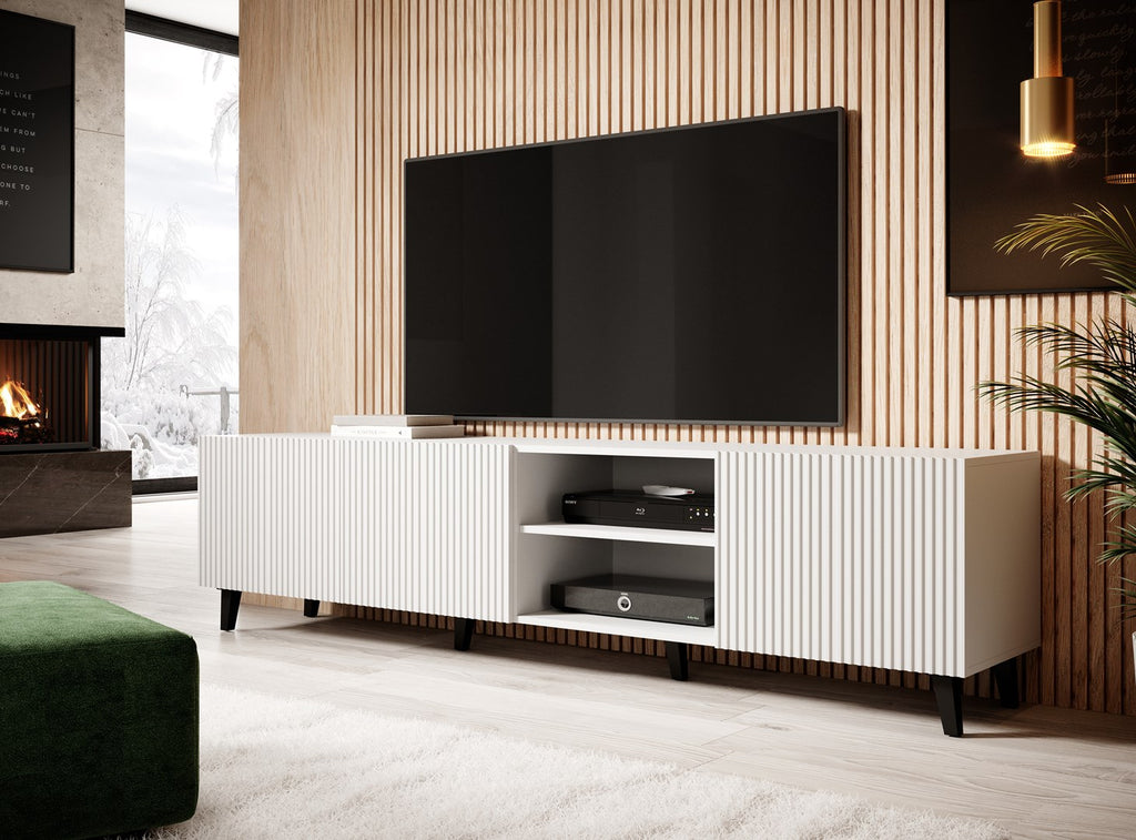 Cama RTV Cabinet PAFOS 200x42x52 White Matt