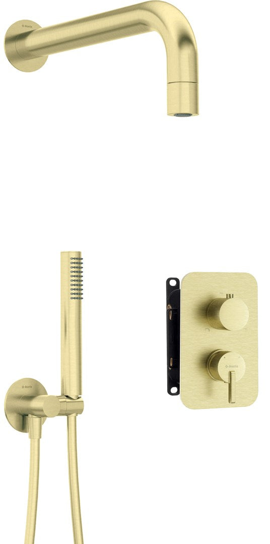 Concealed shower set with mixer BOX - with hand shower