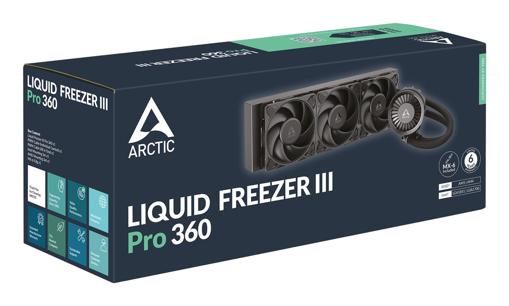 Arctic Liquid Freezer III Pro - 360 mm Water Cooling - ACFRE00180A