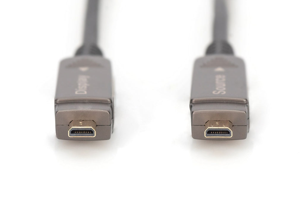 Digitus 4K HDMI AOC Hybrid Fiber Optic Cable 10 m with Removable Plug