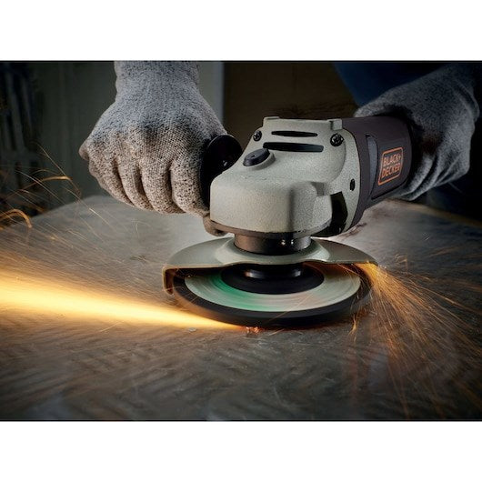 Black & Decker Angle Grinder 125 mm 1200W KG1202-QS