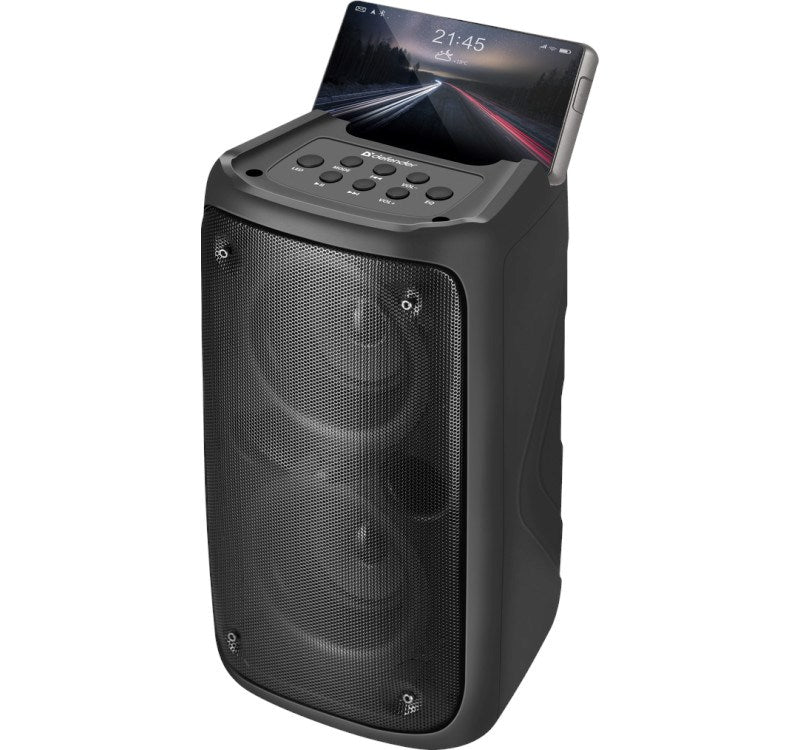 SPEAKER DEFENDER BOOMER 20 BLUETOOTH 20W LIGHT/BT/FM/USB/AUX/MIC