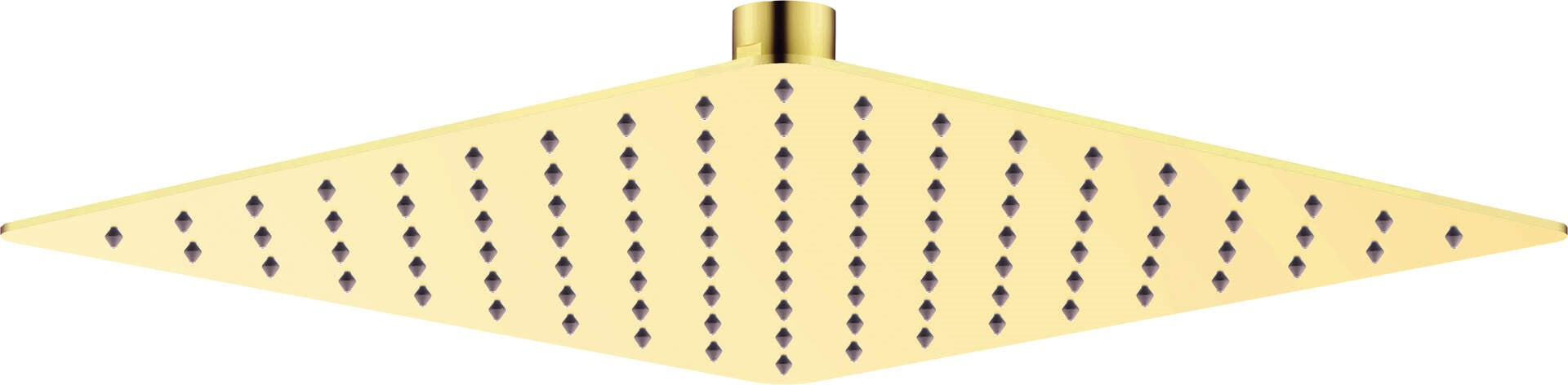 Steel shower head - 250x250 mm