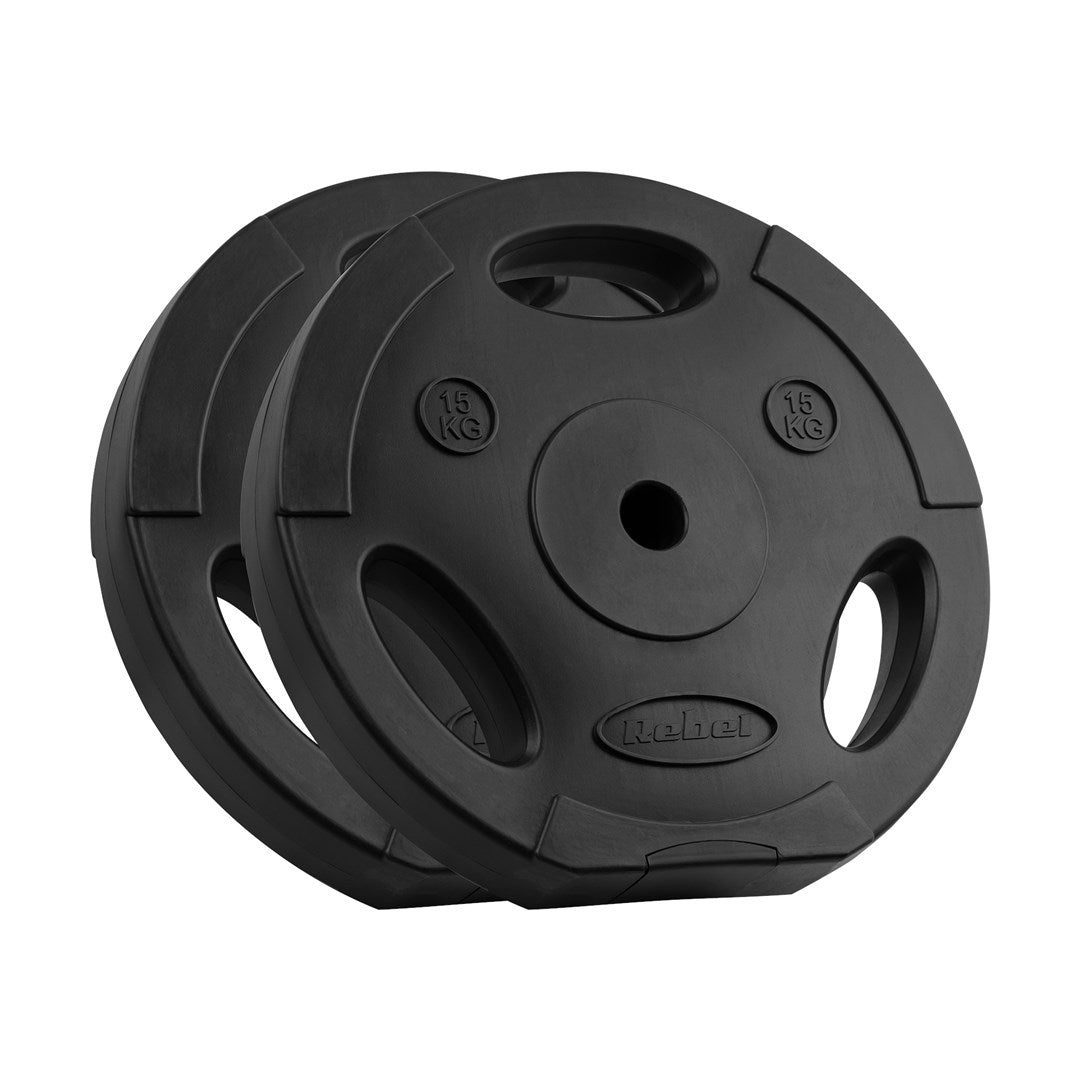 Rebel Dumbbell Weight Set 15 kg Bituminous RBA-2124