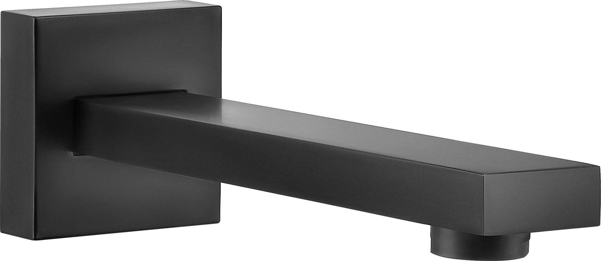 Deante Wall-Mounted Bath Spout Matte Black 196 mm NACN82K