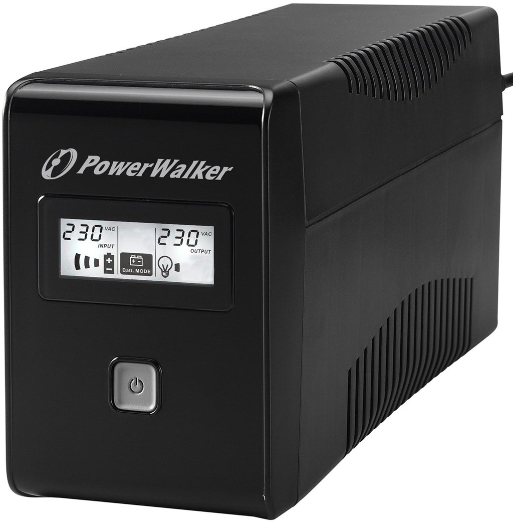PowerWalker VI 850 LCD Line-Interactive UPS 0.85 kVA 480 W