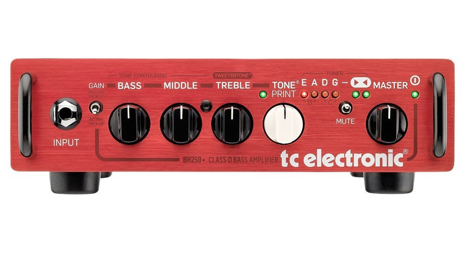 TC Electronic BH250 Guitar Preamplifier 250W for Electric Bass Guitar
