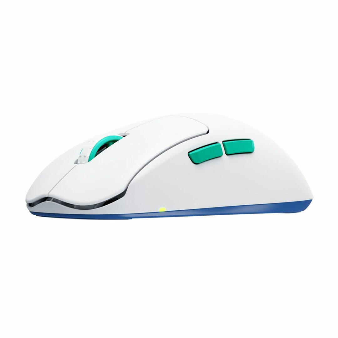 CHERRY XTRFY M68 Wireless - RF Wireless - 26000 DPI - Blau - Türkis - Weiß (CX-M68W-WHITE)