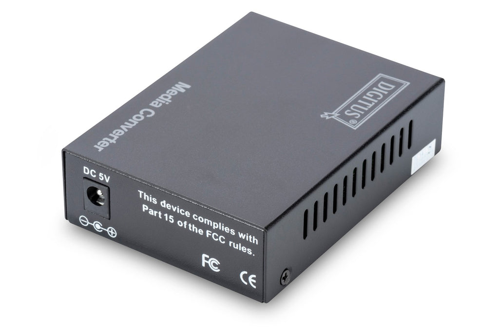 DIGITUS DN-82211 Media Converter - 10 GigE, 5 GigE, 2.5 GigE - RJ-45/ SFP+ 1000Base-T 10GBase-T 10GBase-R 2.5GBase-T 5GBase-T 5GBase-R 2.5GBase-X