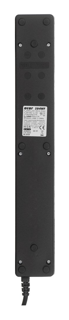 Acar Surge Protector Power Strip 5 Type C AC Outlets 3 m 230V W0074