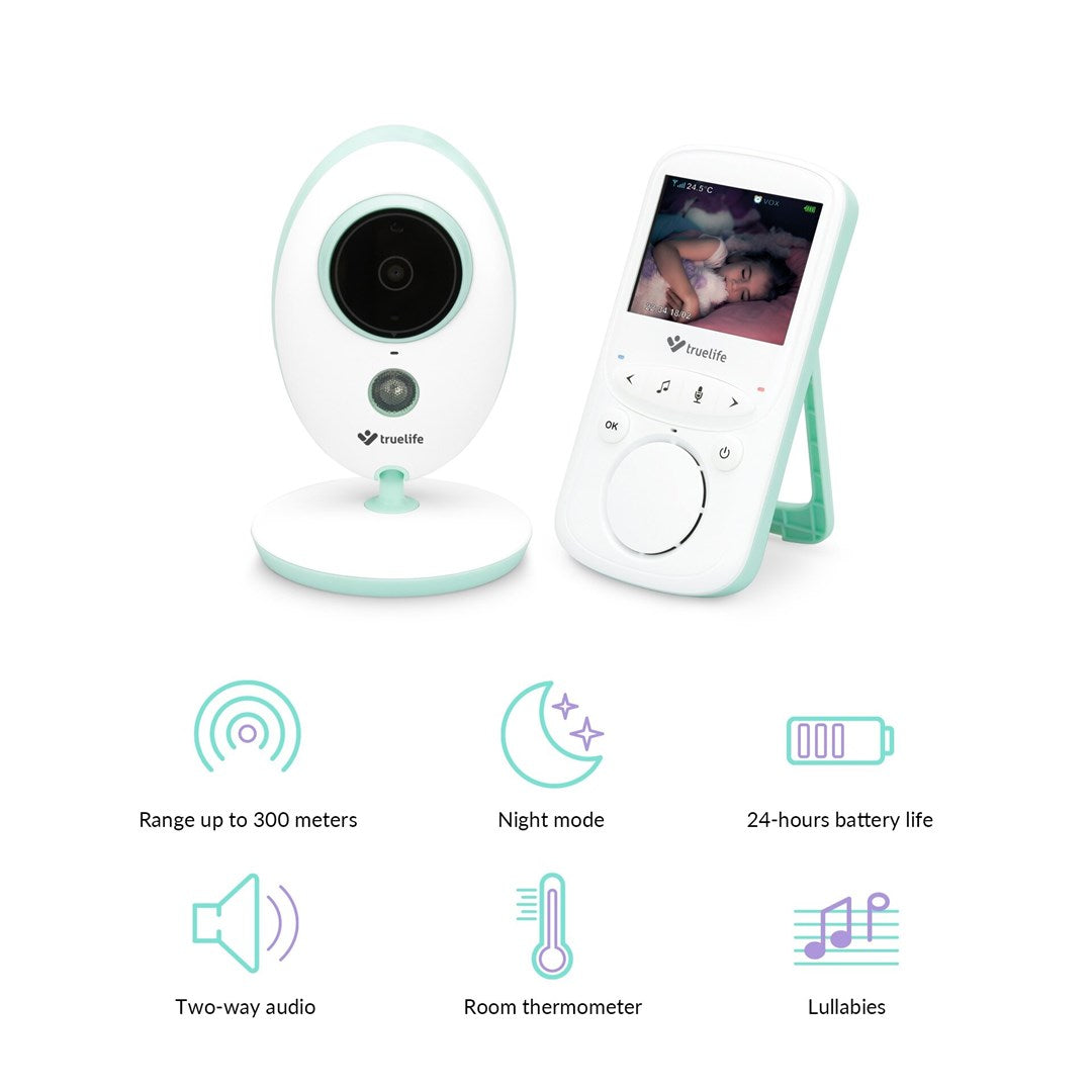 truelife NannyCam V24 Pro LCD Baby Monitor 2.4" TLVMMNIA0010