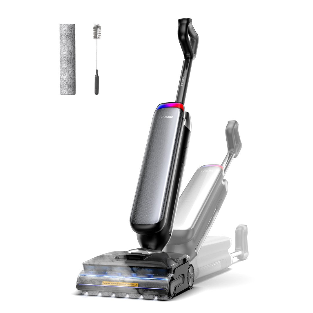 Tineco Floor One S9 Artist Steam Pro Upright vacuum Battery Dry&wet Bagless Black  Silver