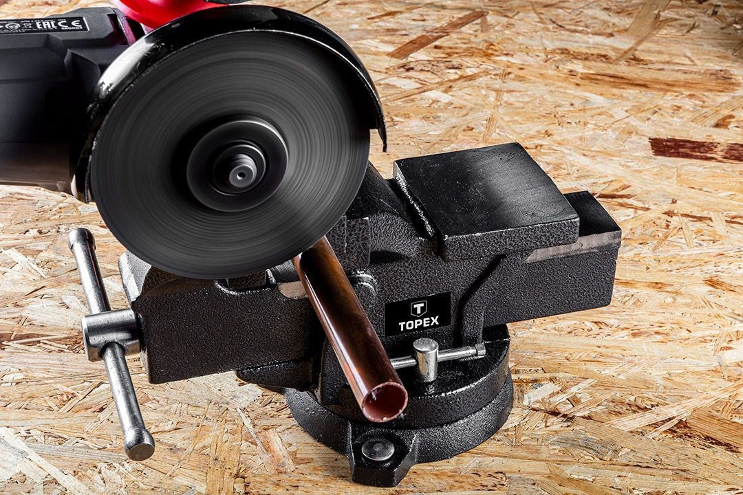 TOPEX Bench Vice 7.37 kg 293 mm x 293 mm x 293 mm Model 07A212